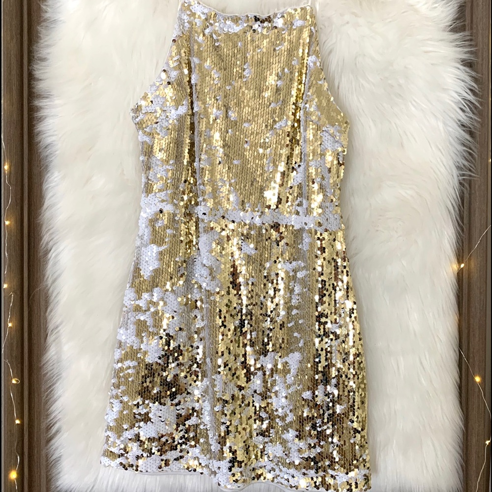 Sequin Mini Dress